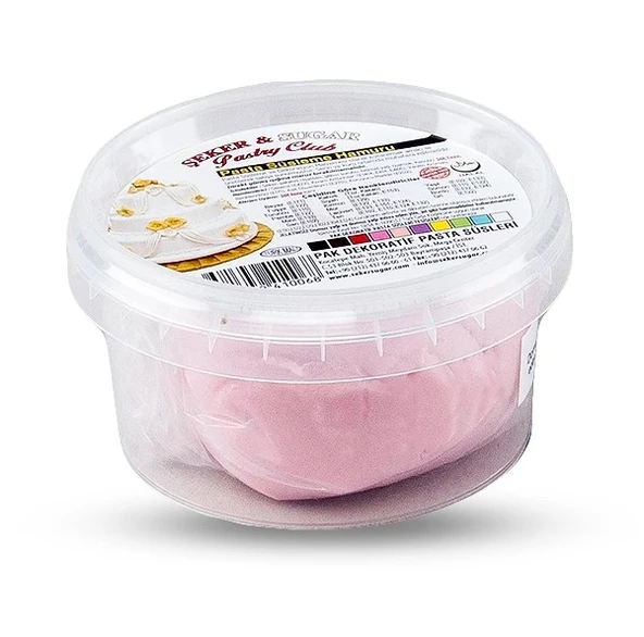 ŞEKER & SUGAR ŞEKER HAMURU 200 GR BEBE PEMBE ürün görseli 1