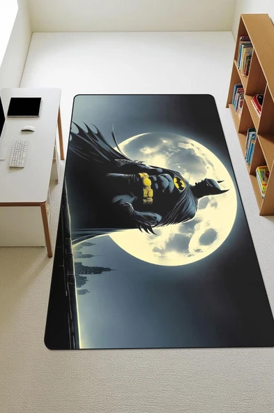 Parlak Kadife Kumaş Dijital Baskı Dot Kaymaz Tabanlı Çocuk ve Genç Odası Halısı H0570 RENKLİ 160 X 230 ürün görseli 1