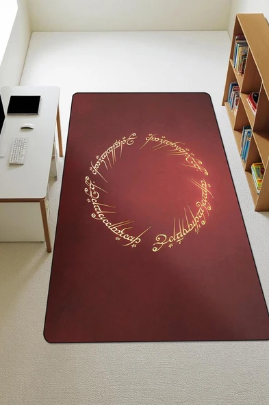 Parlak Kadife Kumaş Dijital Baskı Dot Kaymaz Tabanlı Çocuk ve Genç Odası Halısı H0541 RENKLİ 160 X 230 ürün görseli 1
