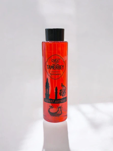 TAMERBEY KIRMIZI NAR ÇİÇEĞİ KOLONYASI CAM ŞİŞE 400 ML ürün görseli 1