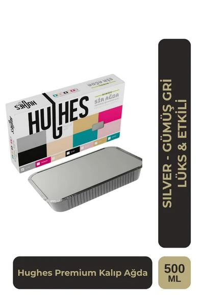 Hughes Profesyonel Kalıp Ağda 500 Ml Silver Gümüş ürün görseli 1