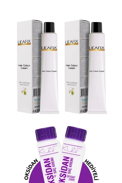Lilafix 2+2 Saç Boyası ve Oksidanlı Avantajlı Set - 3/0 Koyu Kahve ürün görseli 1