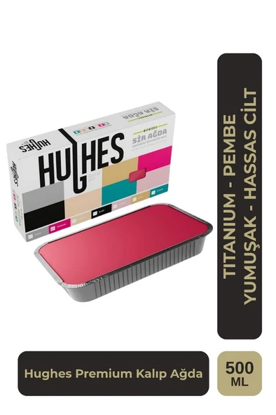 Hughes Profesyonel Kalıp Ağda 500 Ml Titanium Titanyum ürün görseli 1