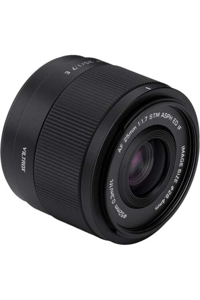 VILTROX AF 25mm f/1.7 Air E Lens (Sony E) - Resim 4