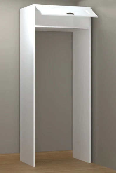 80 cm Greena White Mutfak Buzdolabı Modülü - Resim 4