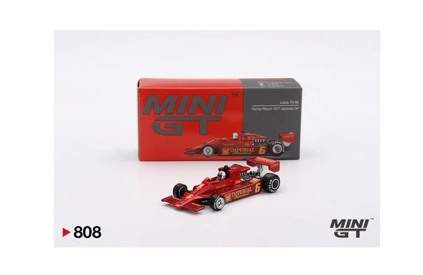 Mini GT Lotus 78 Gunnar Nilsson 1977 Japanese GP 1/64 Model Araba ürün görseli 1
