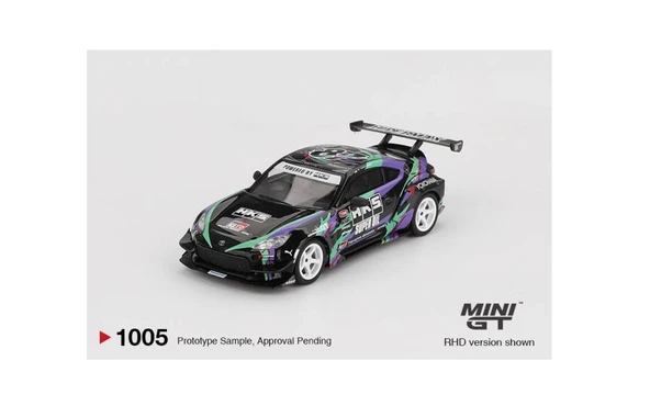 Mini GT 1005 Toyota GR86 HKS TYPE R 2022 Tokyo Auto Salon 1/64 Model Araba ürün görseli 1