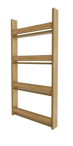 Montessori 4 Raflı Mdf Çocuk Kitaplığı 120x60 Cm  Safir Meşe ürün görseli 1