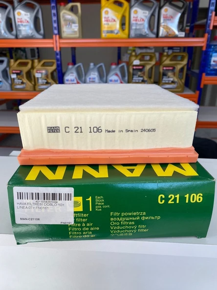 Mann C21106 Hava Filtresi DOBLO 10-- LINEA 07-- PUNTO 05-- MITO 08-- COMBO 10-- 1.3 1.6 2.0 CDTI MJET 1.4 T-JET 51830174E 51830174 ürün görseli 1