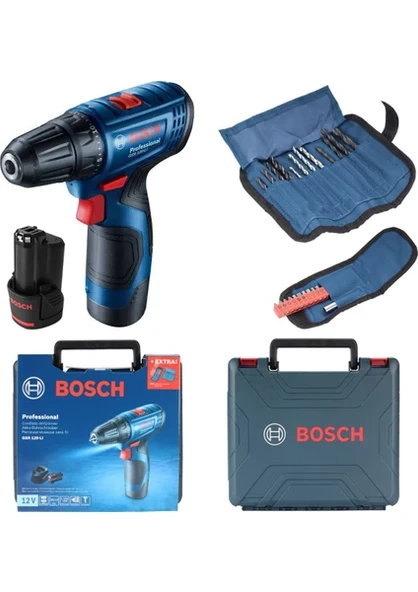 Bosch Gsr 120-LI 2 Ah Şarjlı - Akülü Delme Vidalama Makinesi ürün görseli 1