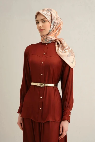 9338 ARMİNE EŞARP - Resim 7