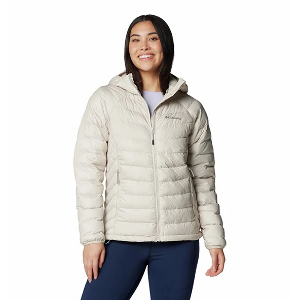 Columbia Powder Lite™ II Hooded Jacket Bej Kadın Outdoor Mont WK8123 ürün görseli 1