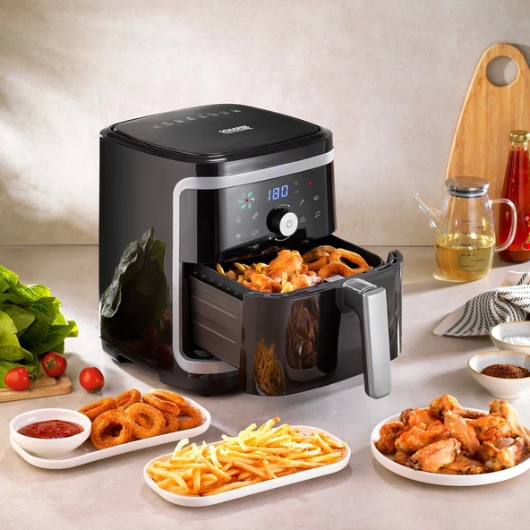 Schafer Thermochef XL Airfryer/Sıcak Hava Fritözü-Siyah ürün görseli 1
