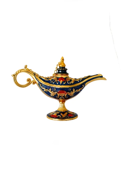 taru pasaj Dekoratif Alaaddin Sihirli Lambası - Vintage Tasarım, 13x8.5 cm ürün görseli 1