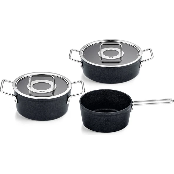 Fissler Adamant Cam Kapak 5 Parça Tencere Seti ürün görseli 1