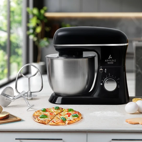 Aryıldız Power Chef Stand Mikser Siyah ürün görseli 1