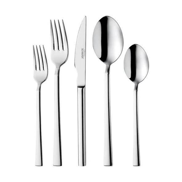 Schafer Elegant 90 Parça 12 Kişilik Çatal Kaşık Bıçak Takımı Shf-1050 ürün görseli 1
