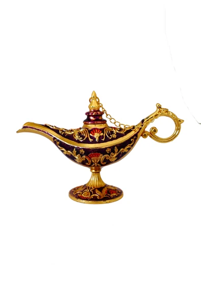 taru pasaj Dekoratif Alaaddin Sihirli Lambası - Vintage Tasarım, 13x8.5 cm ürün görseli 1