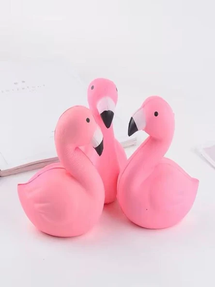 Sevimli Flamingo Figür Oyuncak ürün görseli 1