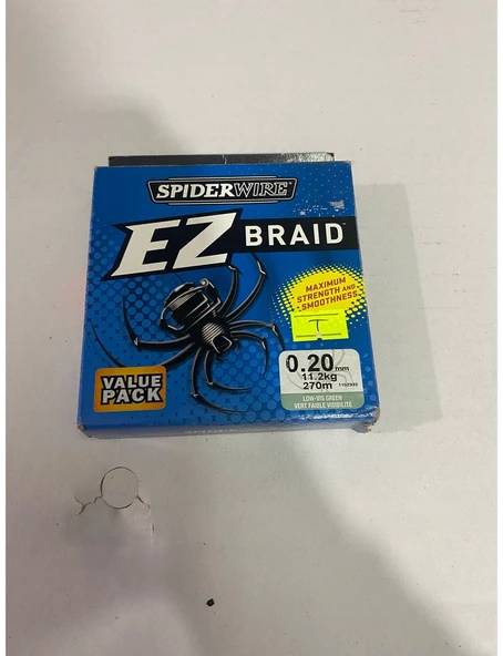 SPİDERWİRE  EZ  BRAID  0.20 MM270 METRE  İP OLTA MİSİNASI ürün görseli 1
