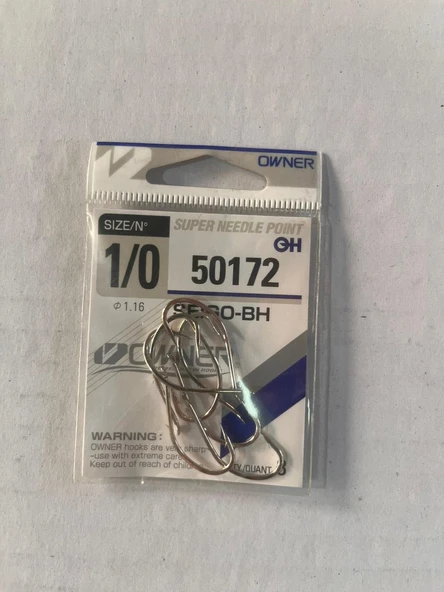 OWNER SEIGO -BH 50172 NO:1/0 OLTA İĞNESİ ürün görseli 1