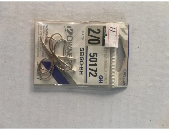 OWNER SEIGO -BH 50172 NO: 2/0 OLTA İĞNESİ ürün görseli 1