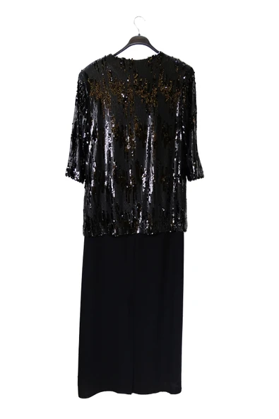 3956 LORELLE ELBİSE CEKETLİ TAKIM - Resim 6