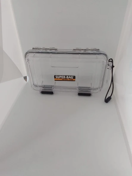 SUPER-BAG SAFARİ ŞEFFAF SAKLAMA KUTUSU SF-1580 KÜÇÜK BOY ürün görseli 1