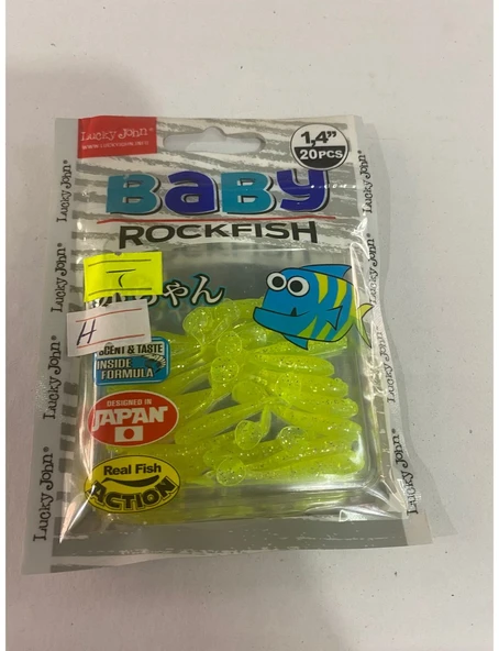 LUCKY JOHN BABY ROCKFISH ART:140149-071  SİLİKON YEM ürün görseli 1