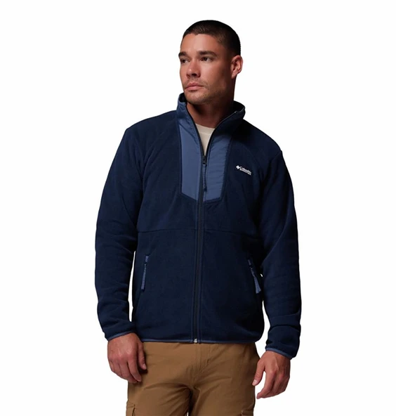 Columbia Sequoia Grove™ Full Zip Fleece Lacivert Erkek Outdoor Polar AM0596 ürün görseli 1