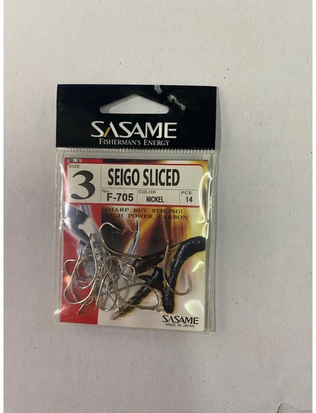SASAME SEIGO SLİCED F-705  NO: 3 OLTA İĞNESİ ürün görseli 1