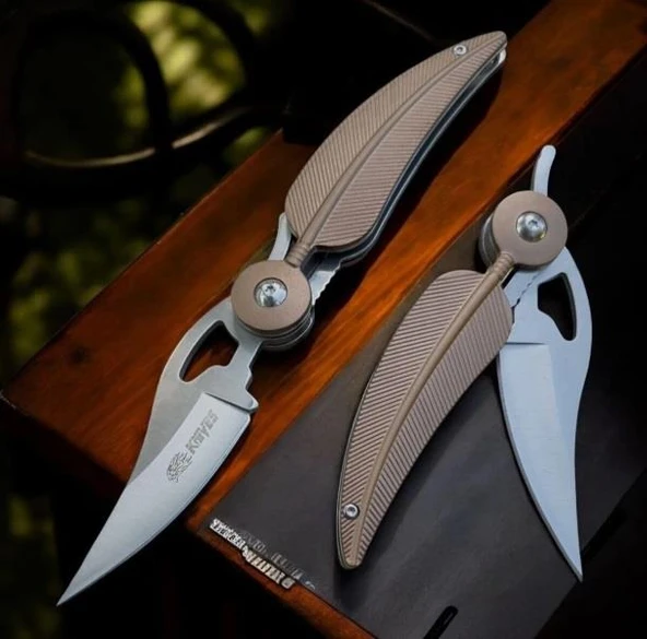 Knife Kızılderili Tüy Çakı Kahverengi ürün görseli 1