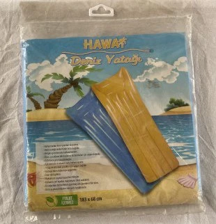 HAWAİ  MAVİ RENKLİ DENİZ YATAĞI ürün görseli 1