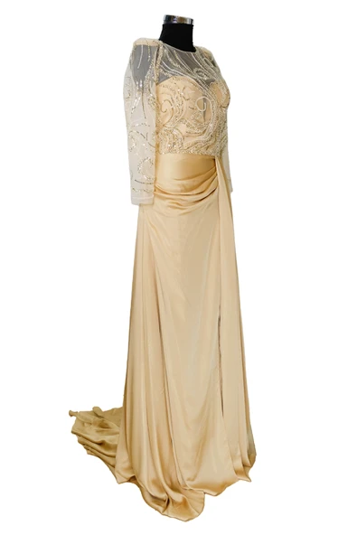 9046 LACRİMA ABİYE ELBİSE - Resim 9