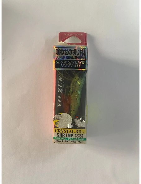 YO-ZURİ CRYSTAL 3D SHRIMP (SS) F-987 - HSP MAKET YEM ürün görseli 1