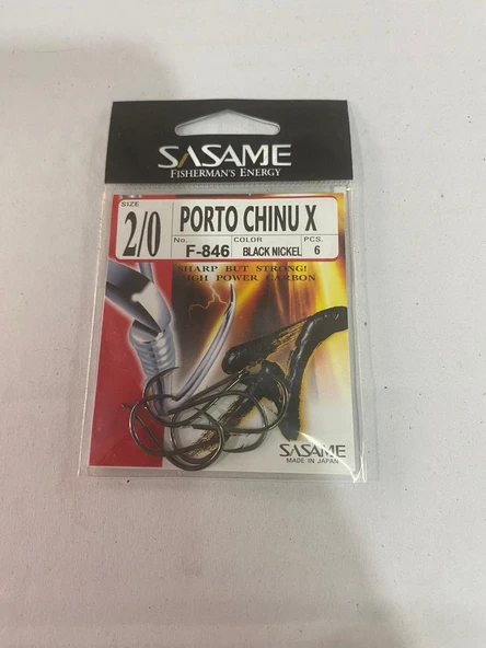 SASAME PORTO CHINU  F-846 NO:2/0 OLTA İĞNESİ ürün görseli 1