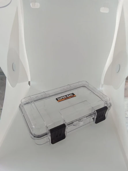 SUPER-BAG SAFARİ ŞEFFAF SAKLAMA KUTUSU SF-1690  ORTA BOY ürün görseli 1