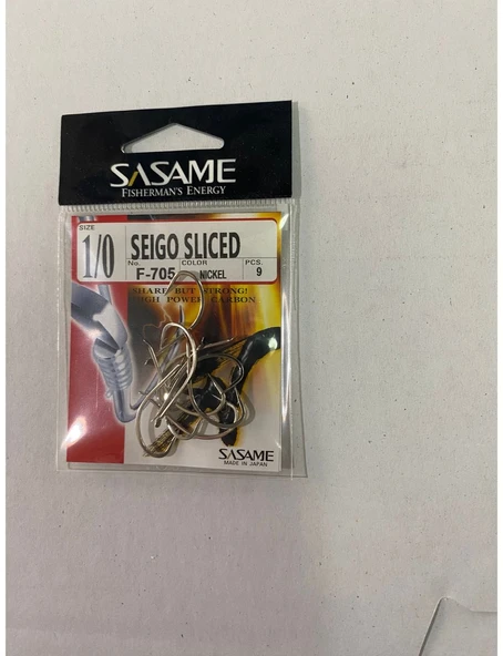SASAME SEIGO SLİCED F-705  NO: 1/0  OLTA İĞNESİ ürün görseli 1