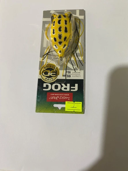 Lucky John Frog 65 mm Maket Kurbağa - Resim 2