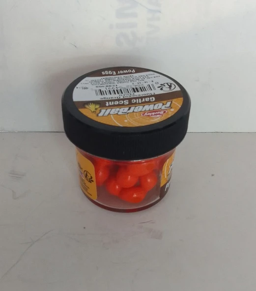 BERKLEY POWERBAİT SARIMSAKLI YUMURTA TURUNCU ALABALIK YEMİ54991 ürün görseli 1