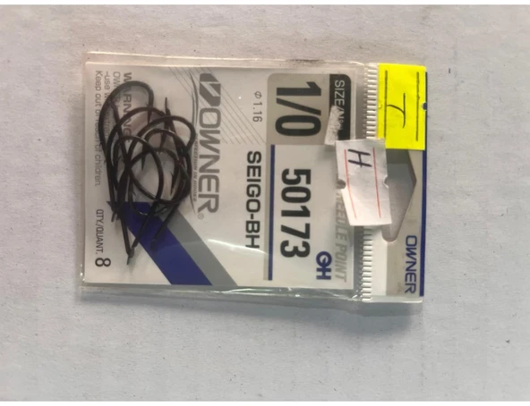 OWNER SEIGO -BH  50173 NO : 1/0 OLTA İĞNESİ ürün görseli 1