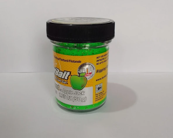 BERKLEY POWERBAİT NATUREL SCENT APPLE JACK 93308 ALABALIK HAMURU ürün görseli 1
