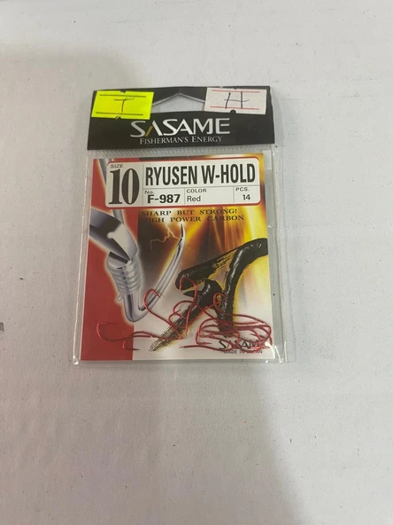 SASAME RYUSEN W-HOLD F-987 RED  NO:10  OLTA İĞNESİ ürün görseli 1