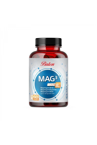 Balen Mag 3 Magnezyum 679 mg 60 Kapsül ürün görseli 1