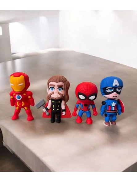 Marvel Avengers Super Kahramanlar Seti Figür Oyuncak ürün görseli 1