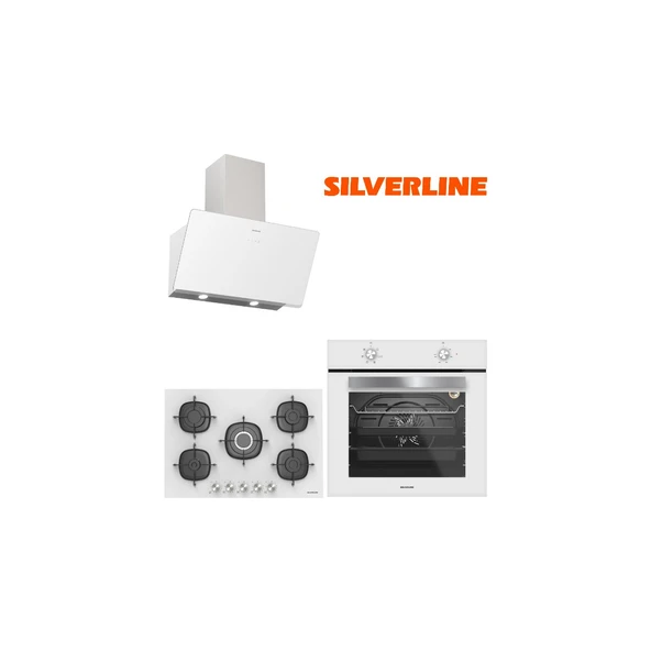 Silverline 3'lü Ankastre Set (BO6501W01-3457 SOHO-CS5622W01) ürün görseli 1