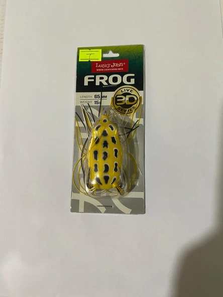 Lucky John Frog 65 mm Maket Kurbağa ürün görseli 1