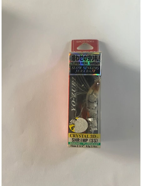 YO-ZURİ CRYSTAL 3D SHRIMP (SS) F-987 - HTS  MAKET YEM ürün görseli 1