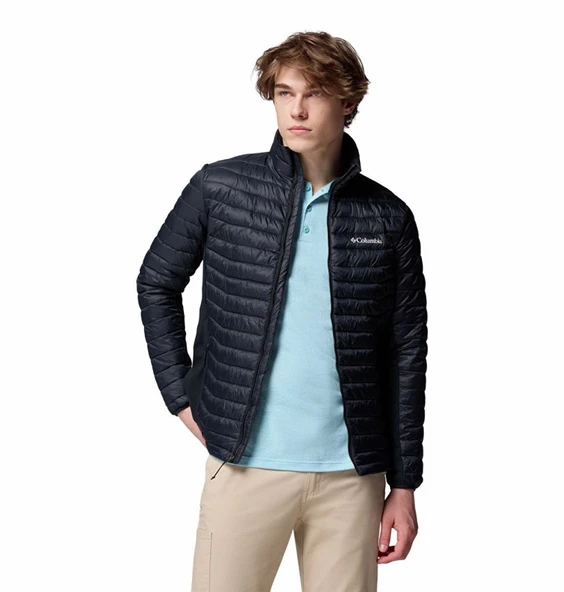 Columbia Powder Pass™ Hybrid Jacket Siyah Erkek Outdoor Mont WO3495-010 ürün görseli 1
