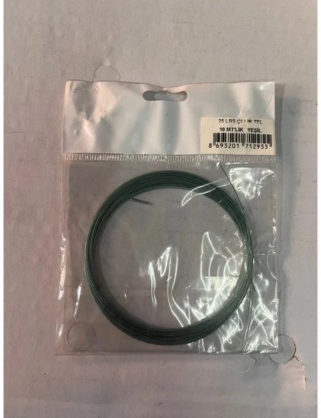 ÇELİK TEL 10 METRE  25 LBS ürün görseli 1